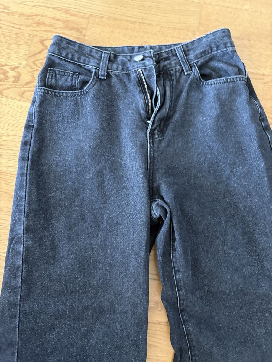 Shein Jeans: Schwarze Jeans, High waist, Gr. 36 / S – Gebraucht aus Beromünster von msklef 3