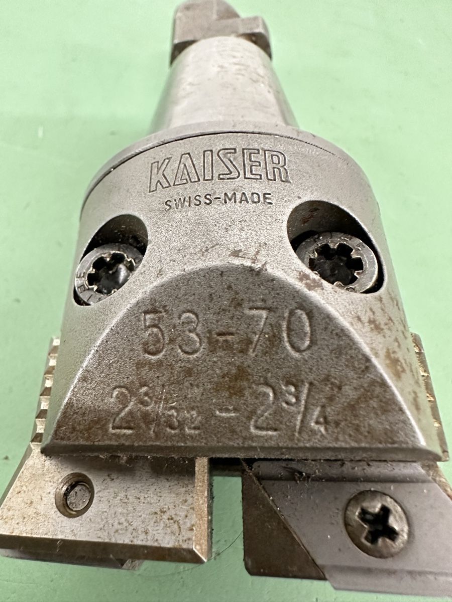 Kaiser Tutti gli attrezzi: KAISER Boring Head 53-70  – Usato da Aarberg venduto da SNMachines 2