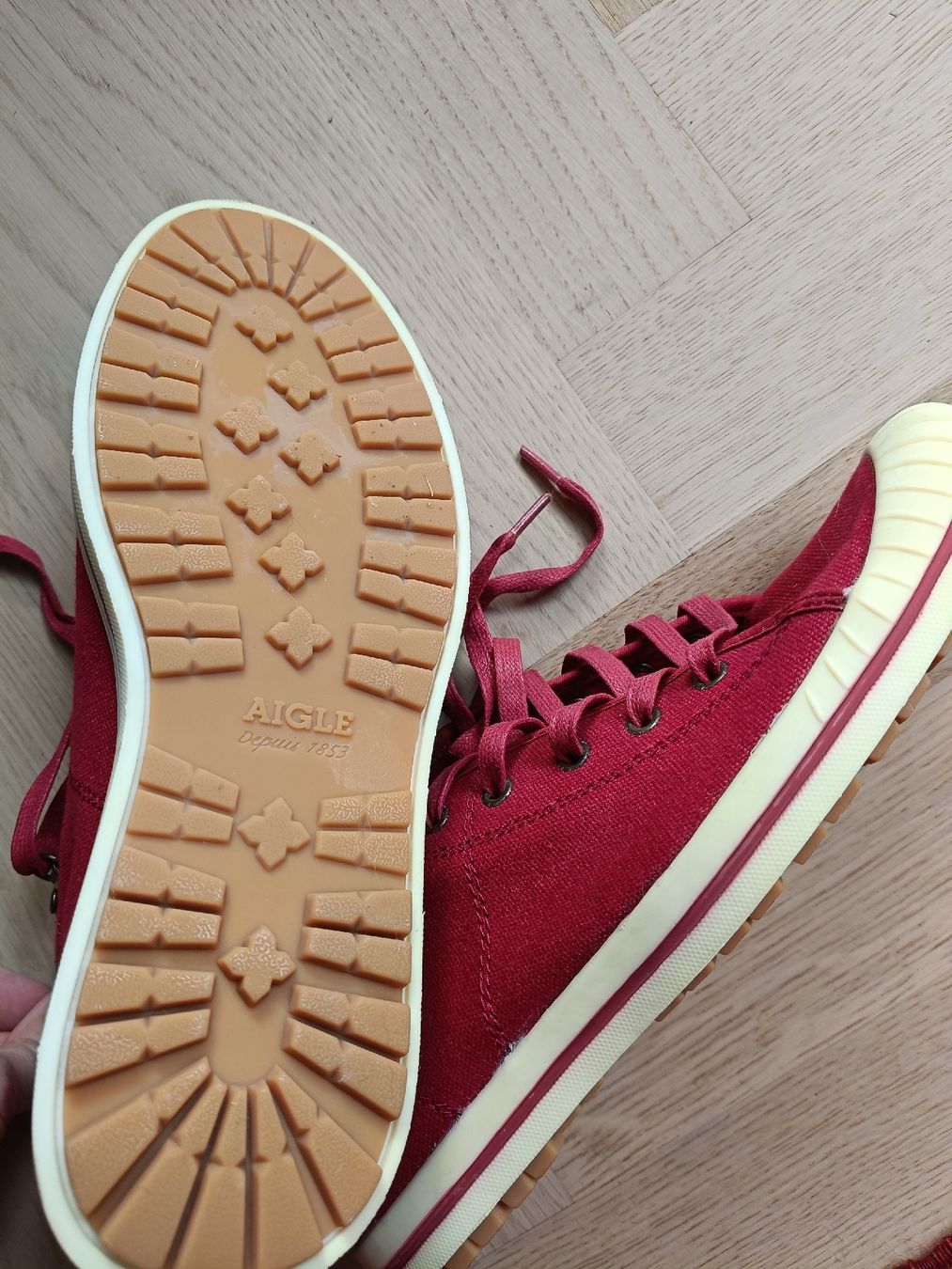 Scarpe da uomo: AIGLE Sneakers High, Grösse 38 - Neu! – Nuovo (secondo la descrizione) da Adliswil venduto da Vimovi
