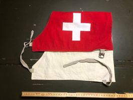 Schweizer Armee Diensthund Militärhunde Schabracke WW2