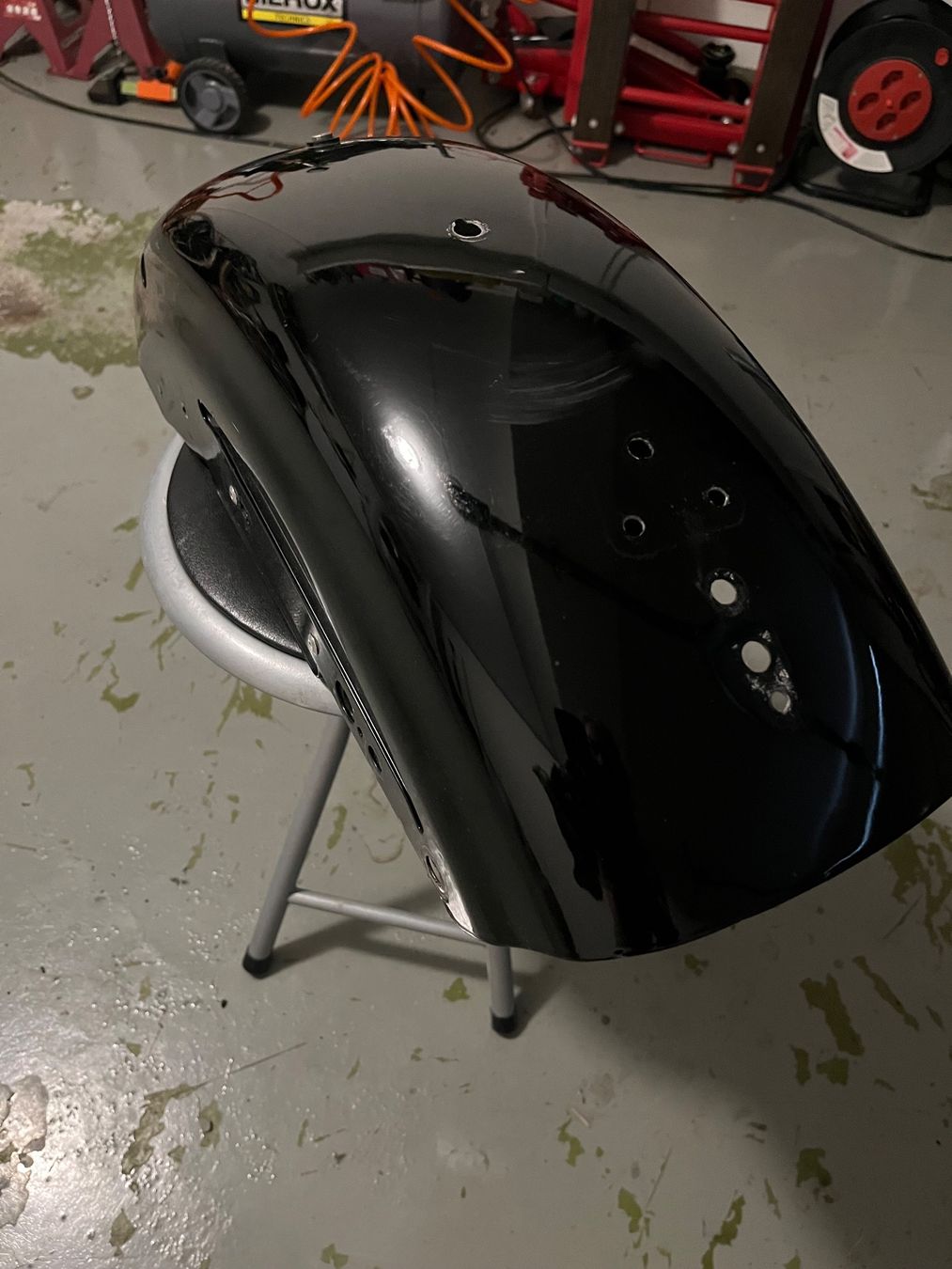 Tutti i ricambio per moto: Kurzer Heckfender – Usato da Klingnau venduto da Thbe 1