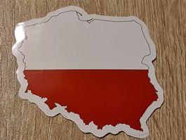 Sticker Aufkleber Polen