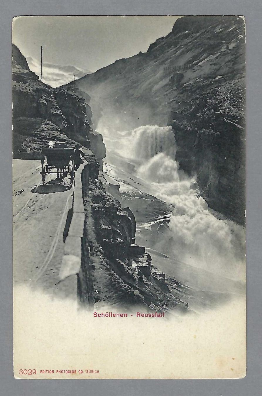 Cartoline postali: SCHÖLLENEN - REUSSFALL, * – Usato da Pura venduto da ulisse1957