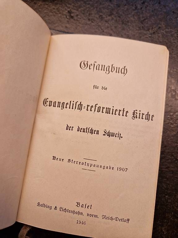 Bücher: Gesangsbücher 1946 /1948 – Gebraucht aus Pfeffingen von ani_kl465 2