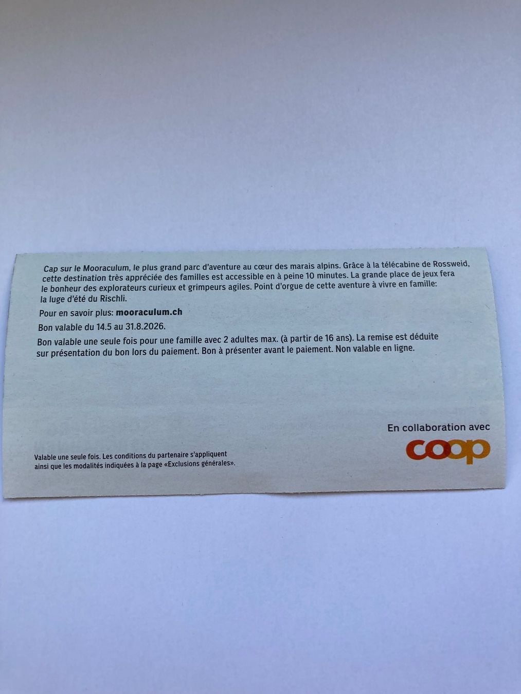 Buoni: Sörenberg 30% rabais – Nuovo (secondo la descrizione) da Bressaucourt venduto da lilitisha 1