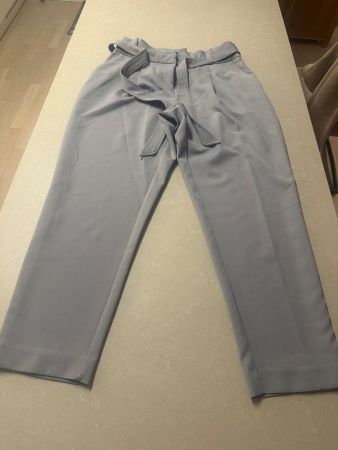 👖 New Look Stoffhose | Hellgrau | Gr. 38