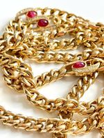 Collier chaîne à maillons GROSSÉ - Germany vintage Rarissime