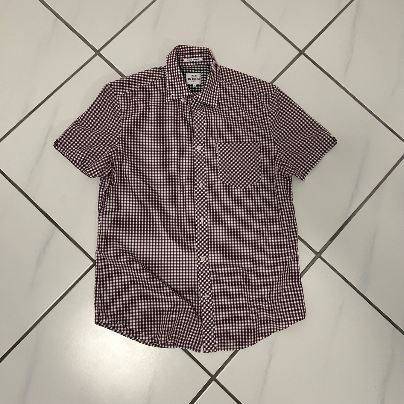 Ben Sherman Camicie: Ben Sherman Hemd Gr. M Kurzarm – Usato da Opfikon venduto da ZDem