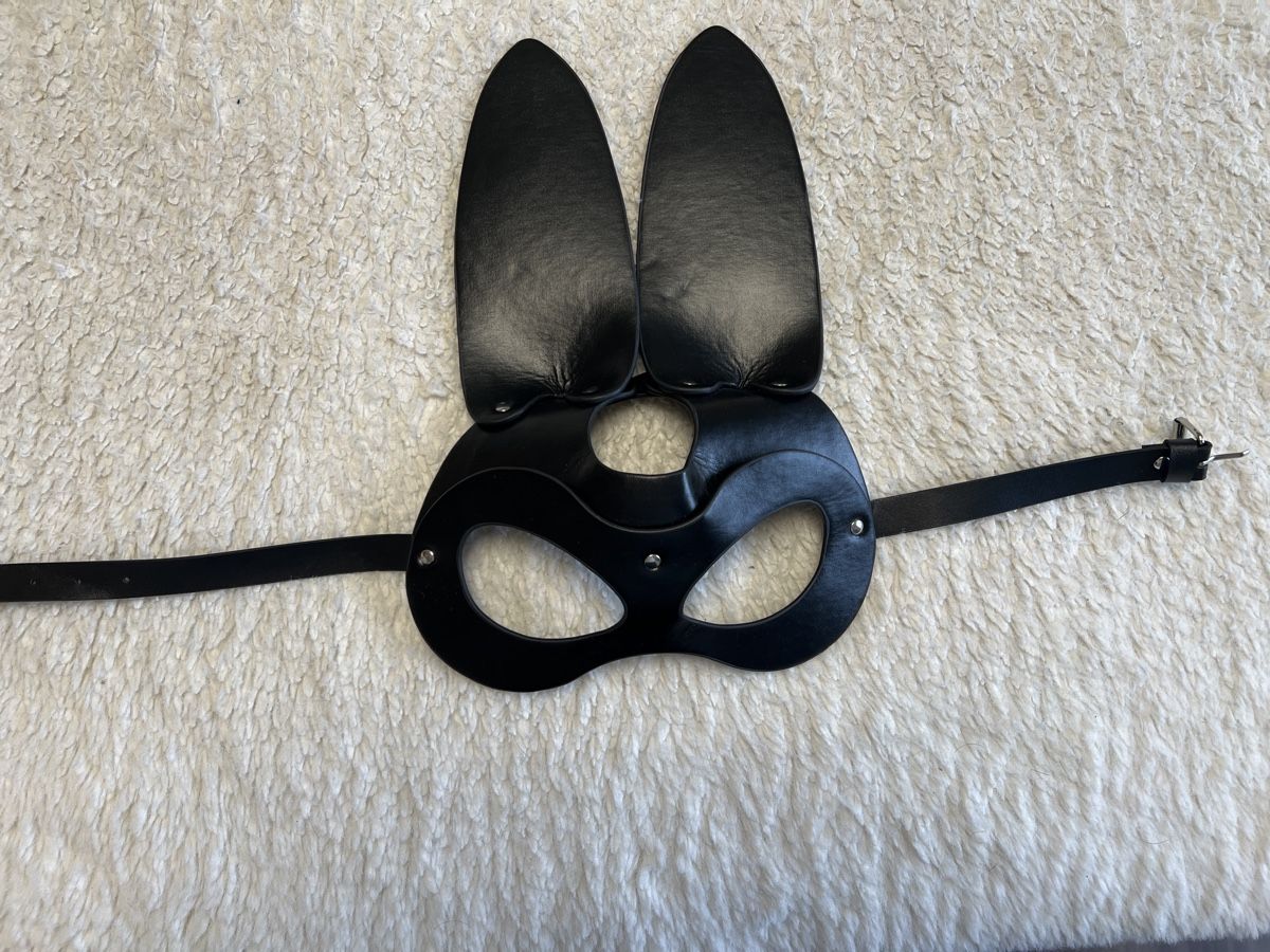 Masken: Masque Lapin similicuir  Noir Neuf – Neu (gemäss Beschreibung) aus Chenens von anasantos90
