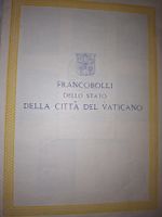 Briefmarken Vatican 1950