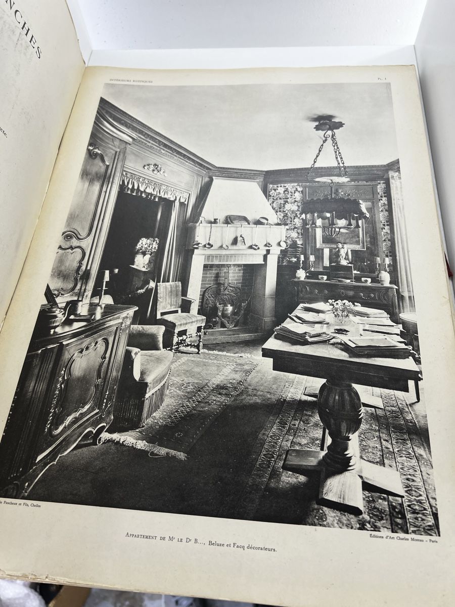 Libri: Charles Brun Interieurs Rustiques de 1920 – Usato da Wettingen venduto da NickInc 2