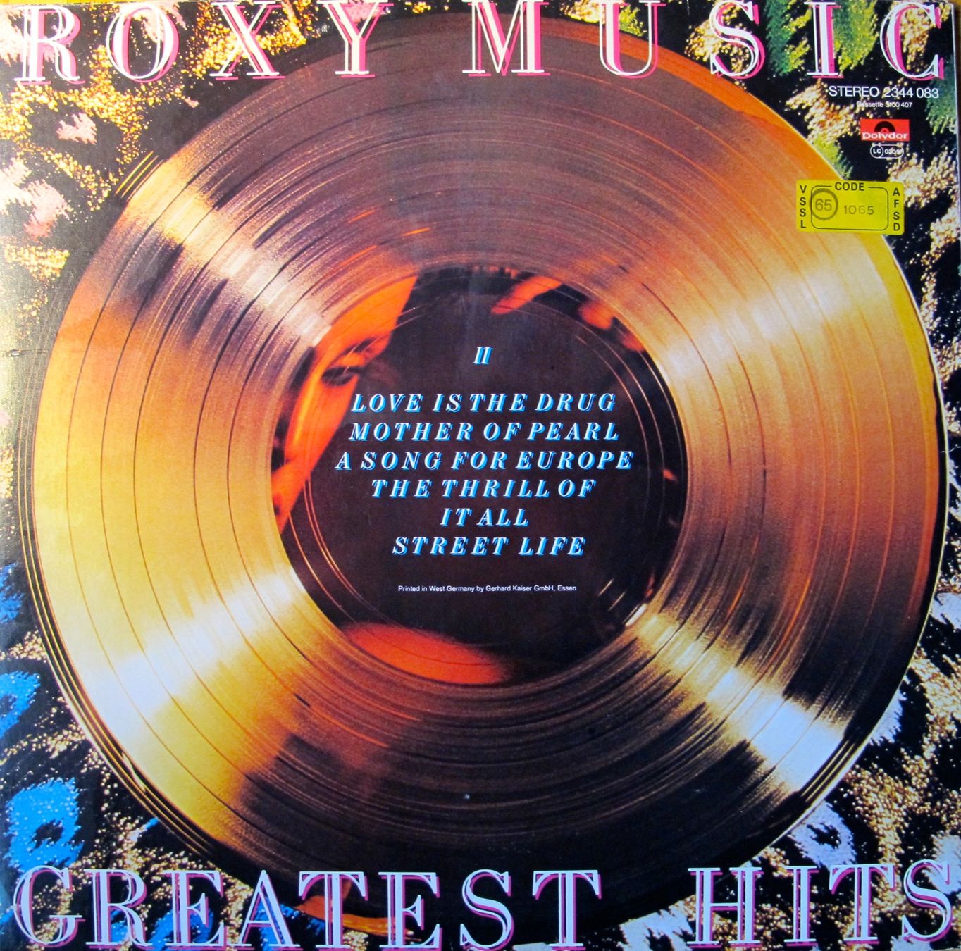Schallplatten: Roxy Music - Siren / Greatest Hits – Gebraucht aus Bern von hippoism 3
