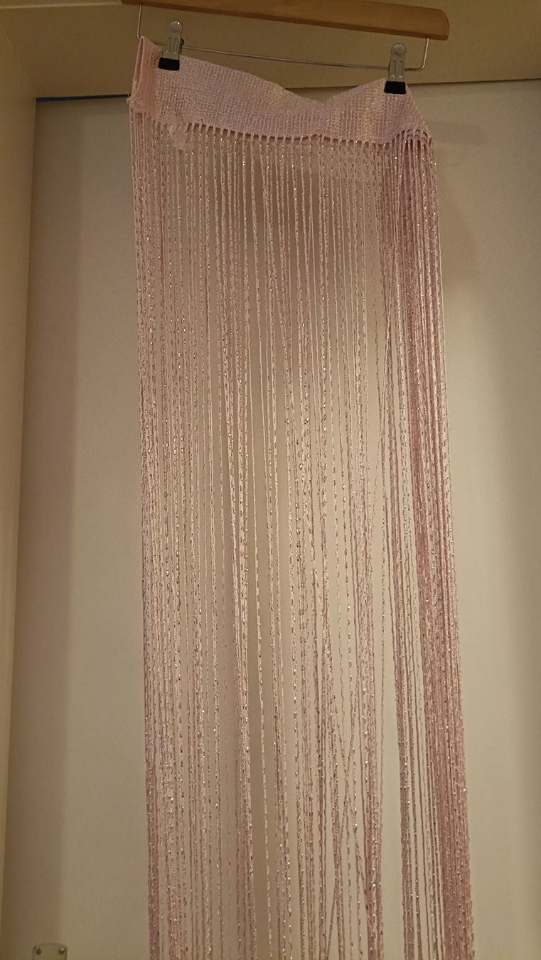 Vorhänge: Fadenvorhang rosa/glitzer – Gebraucht aus Dübendorf von Me_sa 2