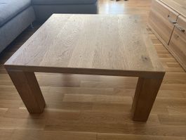 Couchtisch Massivholz Eiche rechteckig guter Zustand