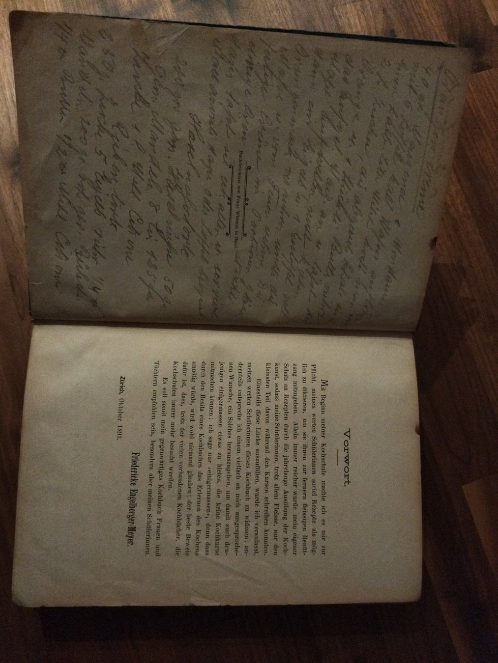 Bücher: Kochbuch antik Engelberg 1893 – Gebraucht aus Felben-Wellhausen von bananajoe8474 3
