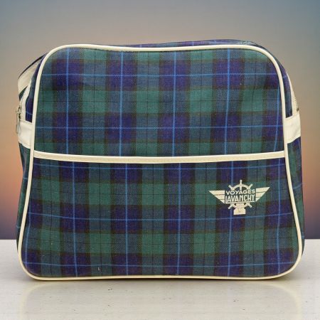 Sac de voyage RE-A Swiss pour Lavanchy Voyages vintage 1970s