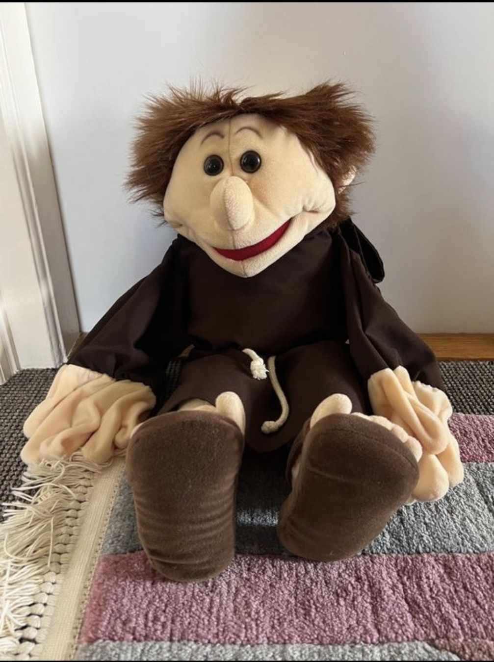 Bambole: Handpuppe Living Puppets Mönch 70cm – Usato da Dinhard venduto da schwalbenflug01