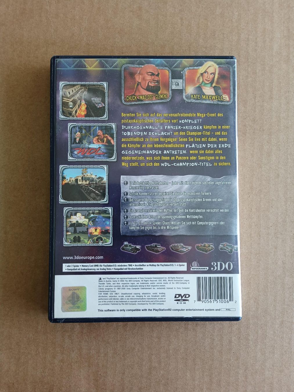 Giochi: World Destruction League - Thunder Tanks - PS2 – Usato da Altstätten SG venduto da GGsGameshop 1
