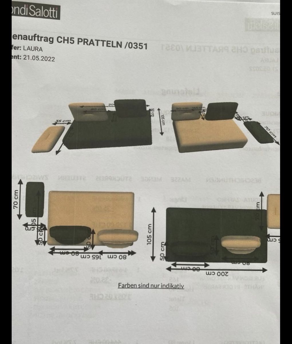 Divani: Designer Sofa Dondi Salotti – Usato da Neuchâtel venduto da milleh 4