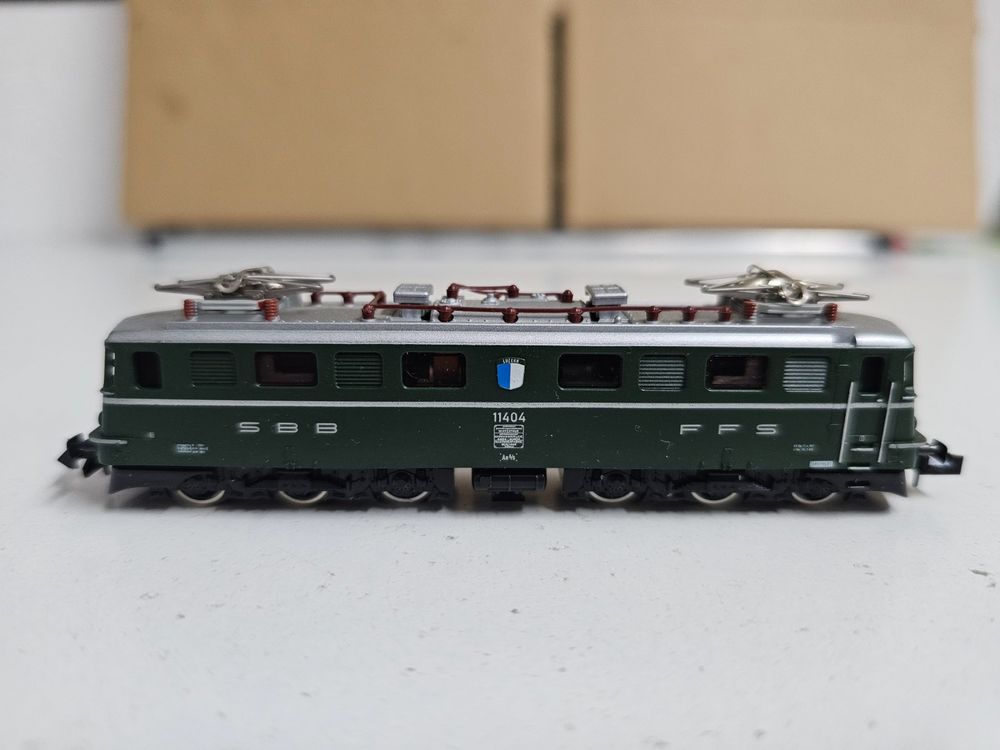Minitrix lok Ae 6/6 CFF 11404 pour N dès 1.-fr (D'occasion) à ...