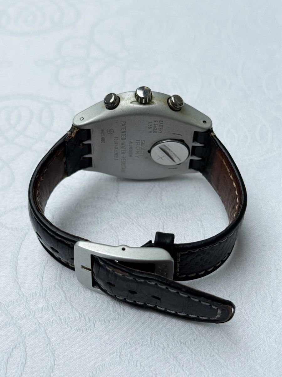 Swatch Orologi: Classic Swatch Watch Chronograph - Timeless Style – Usato da Commugny venduto da semamonfrinoli 3