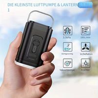 Neue 3-in 1 Luftpumpe, Powerstation und Laterne