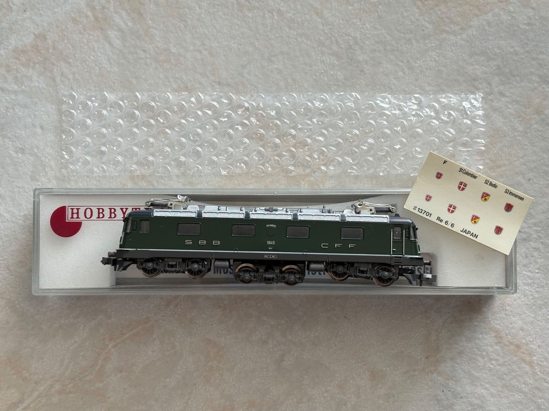 Hobbytrain Trains électriques: Hobbytrain 1105 Elok Re 6/6 SBB – D'occasion à Hauterive NE par eriamch 2