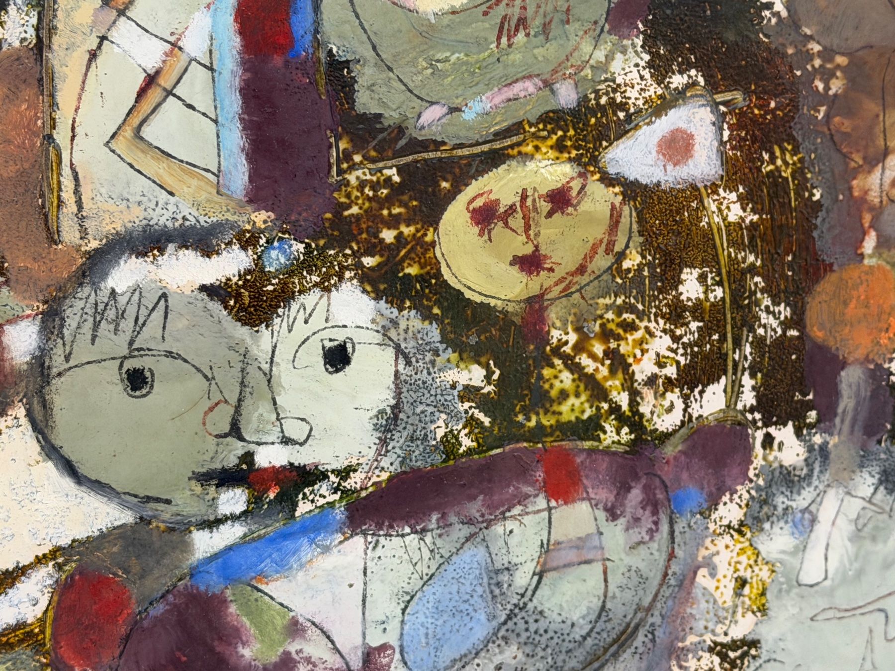 Gemälde: Paul Stauffenegger („Stauffi“, 1925–2016) Mischtechn. – Gebraucht aus Basel von PAUL_ART 5
