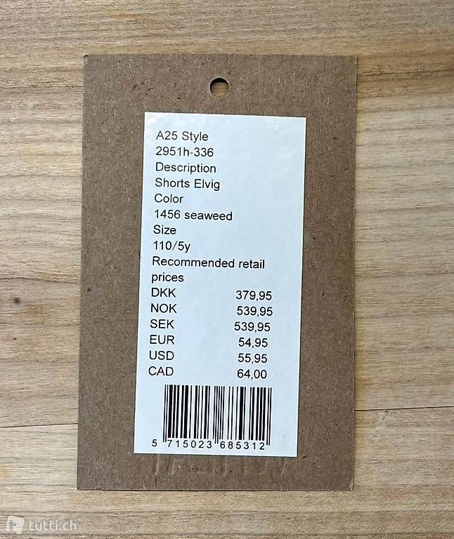 Pantaloni: Shorts von Wheat Gr. 5y/110 – Usato da Windisch venduto da led_pz9t 2