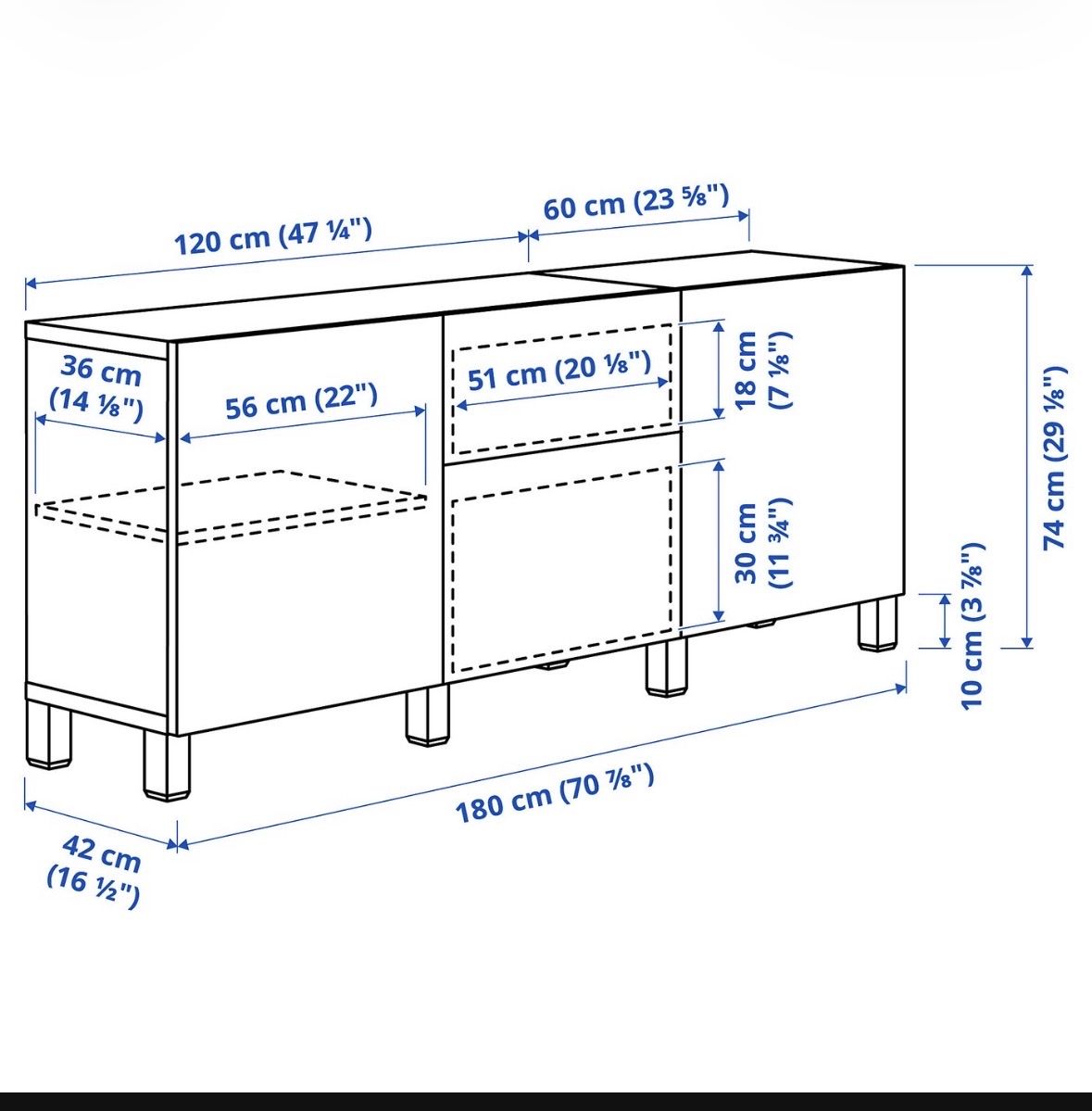 Ikea Mobili TV: Konsole / TV möbel Ikea BESTA – Usato da Zürich venduto da jud_wnk5 9