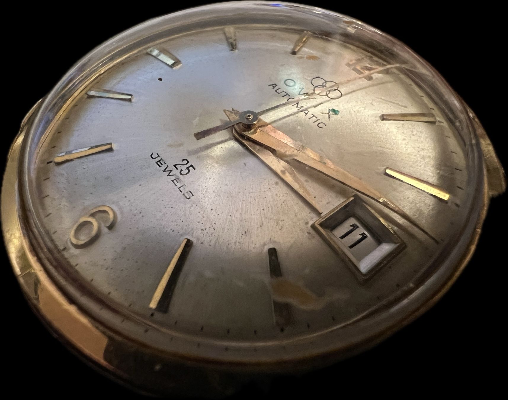 Orologi: Schweizer OWIX Automatic Herren-Armbanduhr, vergoldet – Usato da Chur venduto da Penting1935 3