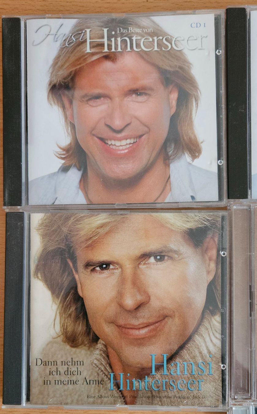 CD: CD Sammlung von Hansi Hinterseer. Total 8 CD's – Usato da Möriken AG venduto da Mavo 1