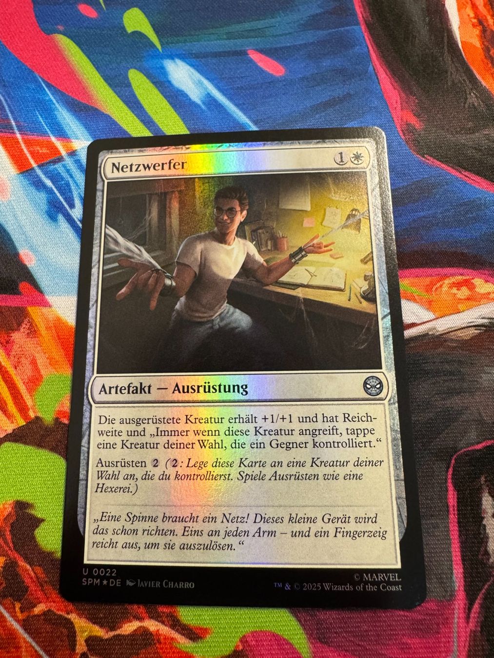 Magic The Gathering Carte collezionabili: Netzwerfer - Foil - Marvel's Spider-Man - Magic – Nuovo (secondo la descrizione) da Bülach venduto da Pfrenzel
