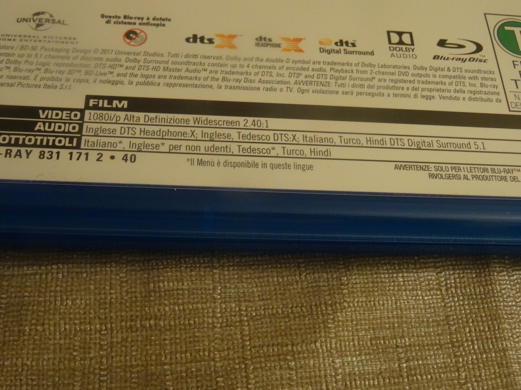 Tutti i DVDs: Fast & Furious 8 - Blu-ray - Action – Usato da Olten venduto da Disc-Verkauf 3