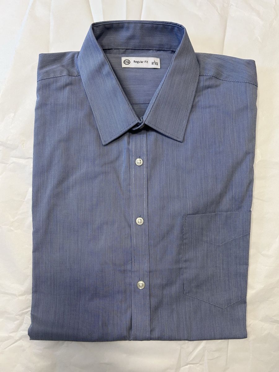 Camicie: Herren Hemd blau Grösse 41-42 – Usato da Zürich venduto da sop_82jx