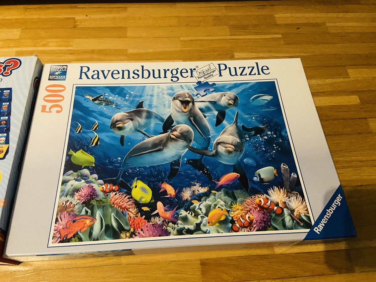Ravensburger Puzzles: Delfin Puzzle 500 Teile – Gebraucht aus Zürich von pluto124 1