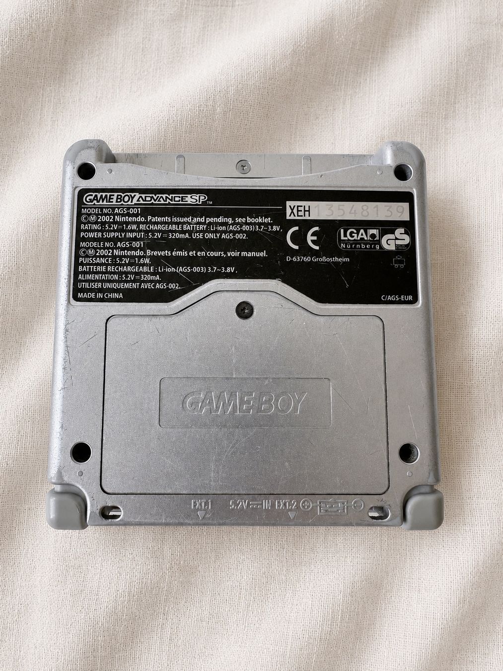 Nintendo Konsolen: GameBoy Advance SP with charger – Gebraucht aus Lausanne von Colinwidmer 3