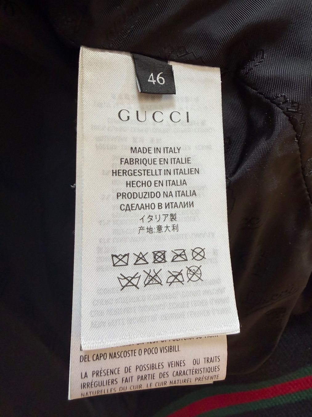 Gucci Jacken: GUCCI Lammlederjacke – Gebraucht aus Bülach von lucasforrer 3