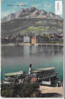 Luzern und der Pilatus - Dampfschiff