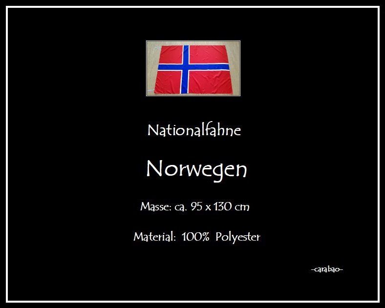 Bandiere: Nationalfahne Norwegen – Nuovo (secondo la descrizione) da Winterthur venduto da -carabao- 3