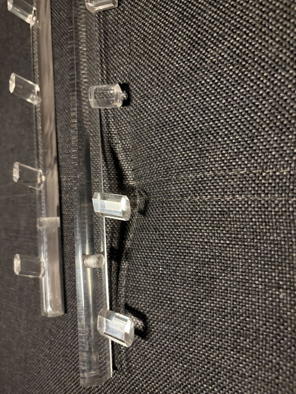 Guardaroba: Plexiglas Garderobe/Hackenleiste – Nuovo (secondo la descrizione) da Niederbipp venduto da fashionfuchs 3