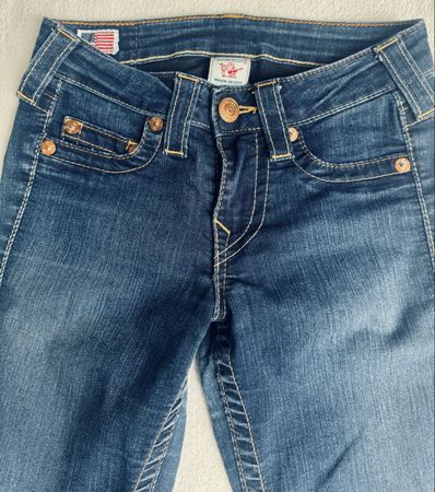 TRUE RELIGION Jeans – Gr. 24 | Skinny Fit | Zipper
