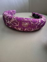 Neues Versace Haarband, lila, Made in Italy!