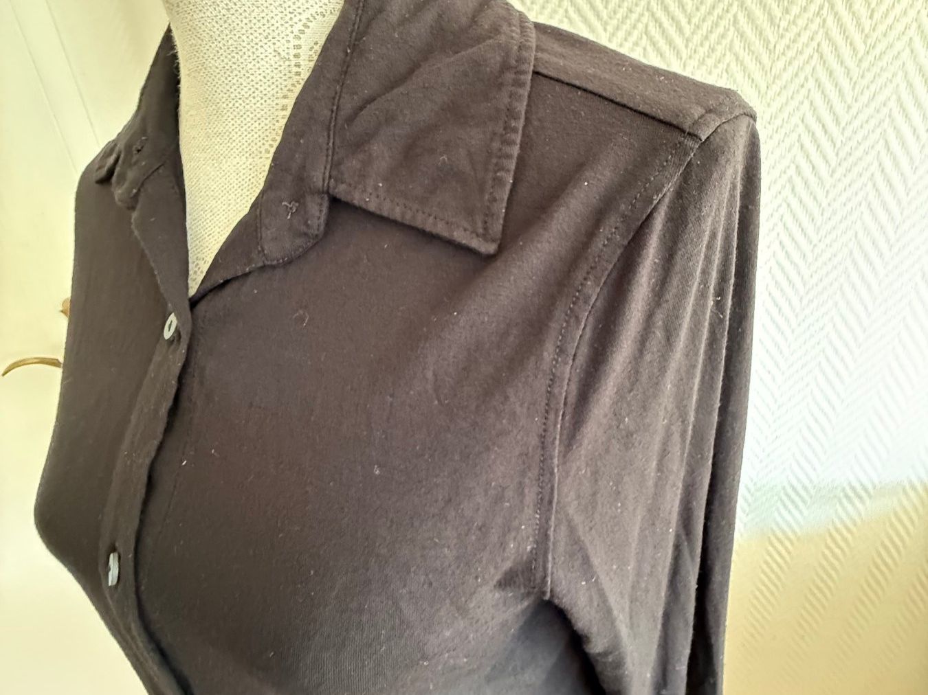 Mango Camicette: Mango Bluse Grösse M schwarz Viskose – Usato da Kirchdorf AG venduto da coco123 1