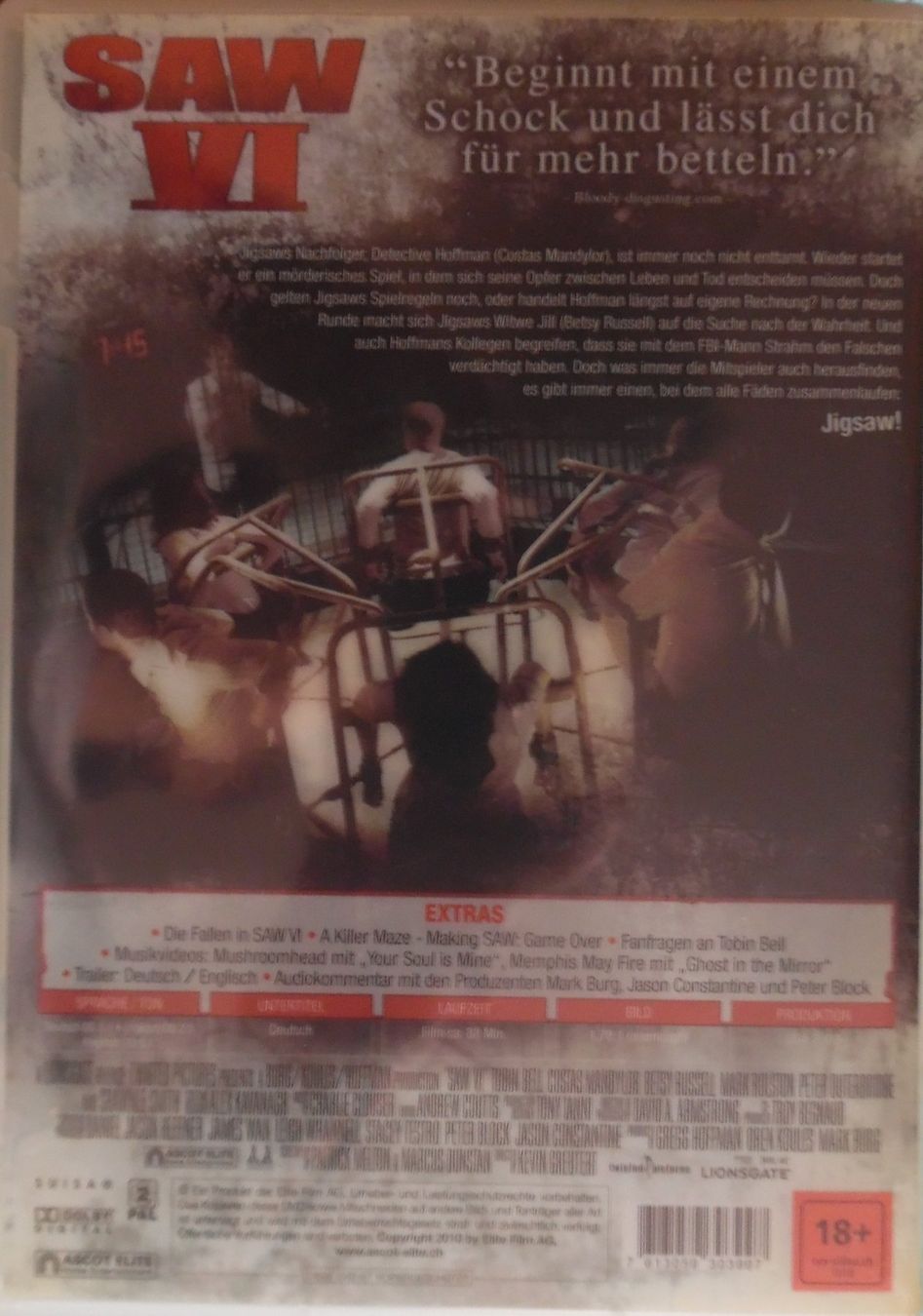Tous les DVDs: SAW VI – D'occasion à Bellinzona par Luna093 2