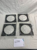 4er Set Farbfilterrahmen in schwarz (C231)