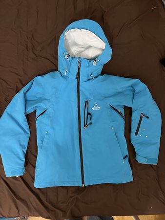 Ski Jacket SOS Original Skiwear Size 34 blue