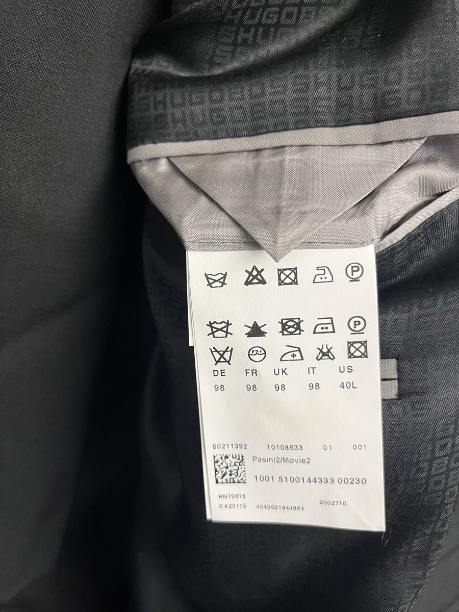 Completi: Hugo Boss Anzug schwarz ab CHF 1.00 – Usato da Zürich venduto da simugi 4