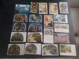 Lot Bundesfeierkarten Pro Patria