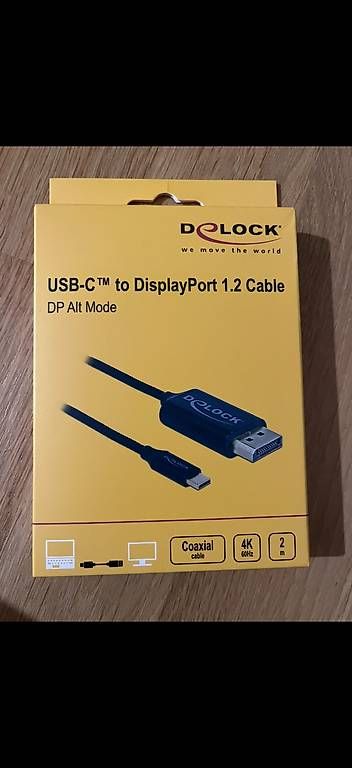 Unità & Adattatore: NEU USB-C to DisplayPort 1.2 Cable – Usato da Luzern venduto da Alhae